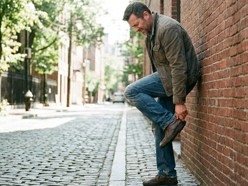 Molestia en la planta del pie por fascitis plantar