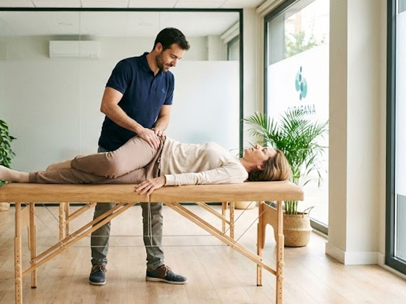 Tratamiento de fisioterapia para el dolor de cadera